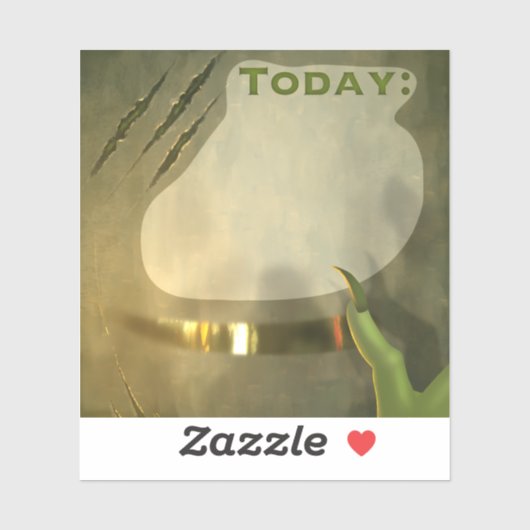 プランナーステッカー緑の四角スクラップブック シール (シート)