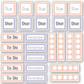 プランナーステッカー シール (正面)