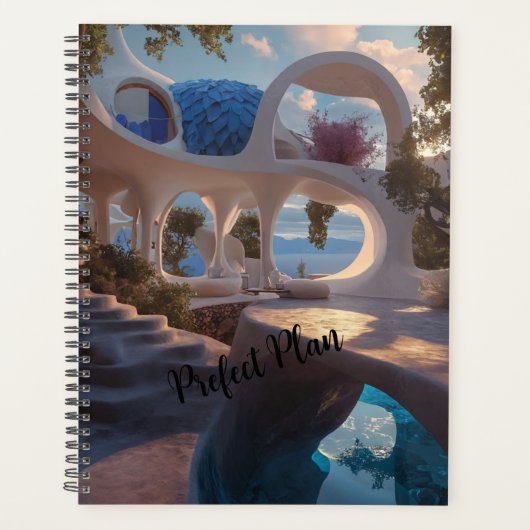 プランナーノートブック – スタイルで一日を整理 プランナー手帳 (正面)