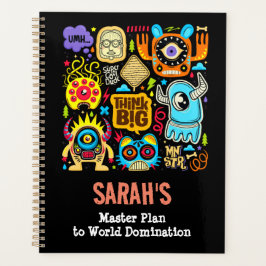 プランナーファンキー – モンスタードル考えズビック・アート プランナー手帳