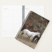 プランナーホースフォトコウマ科のーボーイヘルド プランナー手帳 (ディスプレー)