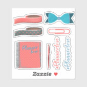 プランナーラブボリューム2、ステッカーセット シール (シート)