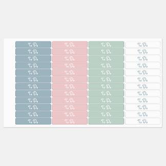 プランナーラベルを実行するには ラベル