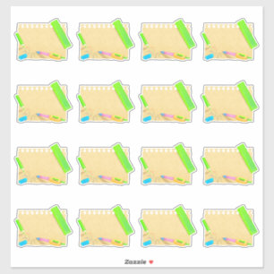 プランナーリストステッカー書スクラップブックの装飾 シール