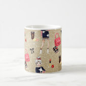 プランナー依存症シックなコーヒーマグ コーヒーマグカップ (中央)