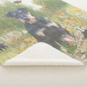 プランナー屋外ピロースクエア紙コースターギフトB シェルパブランケット (3/4)