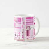 プランナー愛好家クテシスティッカー コーヒーマグカップ (正面右)