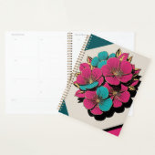 プランナー手帳　モダン牡丹デザイン プランナー手帳 (ディスプレー)