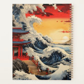 プランナー日本の – 波の支配 プランナー手帳 (裏面)