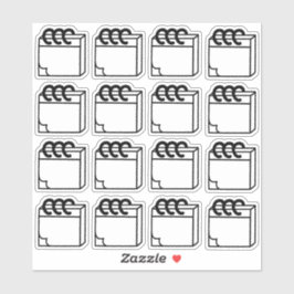 プランナー注数々の文パック シール