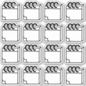 プランナー注数々の文パック シール (正面)