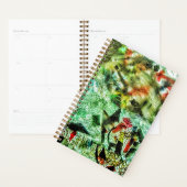 プランナー甘抽象芸術再生プラスチック プランナー手帳 (ディスプレー)