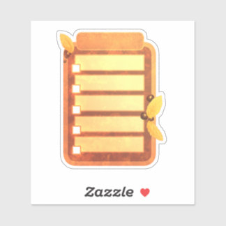 プランナー秋ステッカーTo Doリストスクラップブック シール