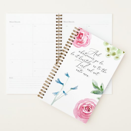 プランナー聖書の聖句と汝がKJVを行うすべてのもの プランナー手帳 (ディスプレー)