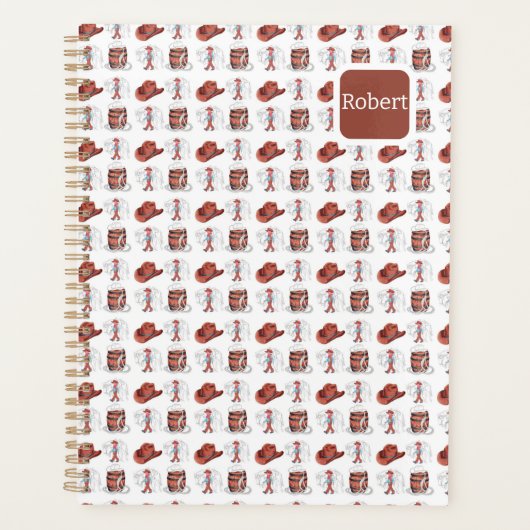 プランナー西部 プランナー手帳 (正面)