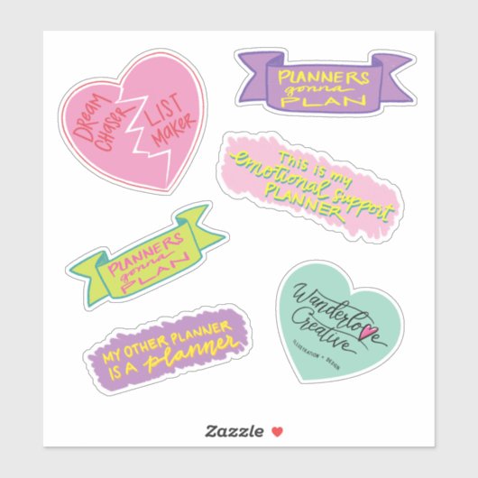 プランナー計画 シール (シート)