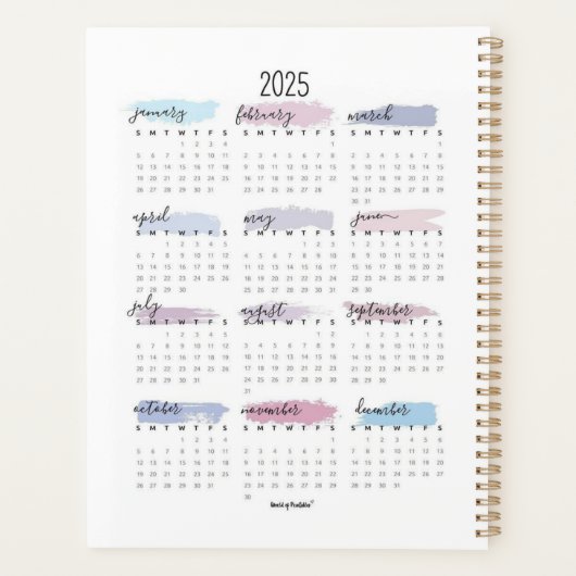 プランナー (裏面)