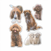 プランナー スティッカー 犬 シール (正面)
