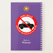 プランナー(写カスタム真と安全)のアラーム付き プランナー手帳 (裏面)