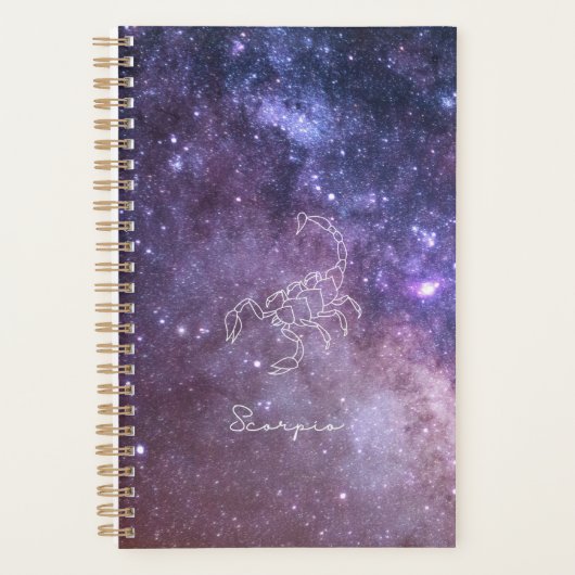 プランナー – 占星術 – 蠍座 (正面)