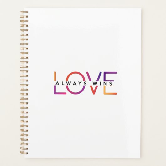 プランナー – 愛は常に勝つ (正面)