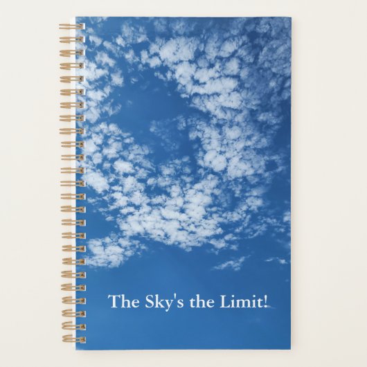 プランナー- the Sky's the Limit プランナー手帳 (正面)