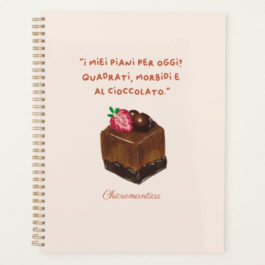 プランナーi miei piani per oggi プランナー手帳 (正面)