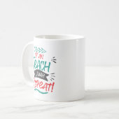 プラン笑教えい繰り返しかわいい先生ギフト コーヒーマグカップ (正面左)