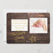 プラン素朴クの家族の写真 シーズンカード (裏面)