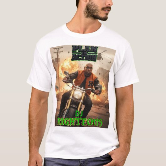 プラン・イン・アクション アルバムカバーTシャツ Tシャツ (正面)