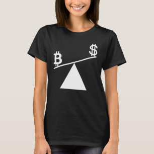 プランBのBitcoinプランB時間Bitcoin平均を受け入れる Tシャツ