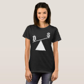 プランBのBitcoinプランB時間Bitcoin平均を受け入れる Tシャツ (正面フル)