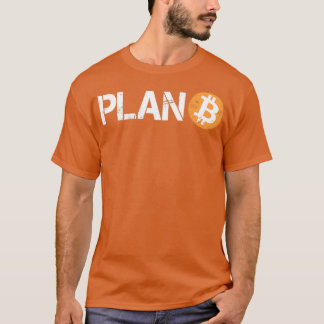 プランB Bitcoin 動揺して Tシャツ