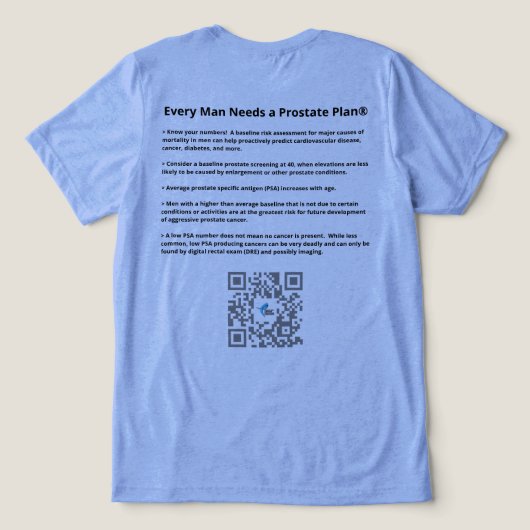 プランTシャツ トライブレンドＴシャツ (デザイン裏面)