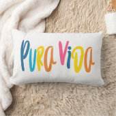 プラヴィダカラフル文字コスタリカ ランバークッション (ブランケット)