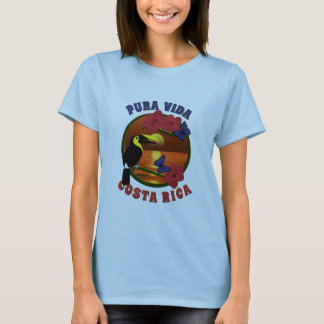 プラヴィダコスタリカテンプレート Tシャツ