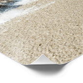 プラヴィダコスタリカビーチ写真アート ポスター (コーナー)