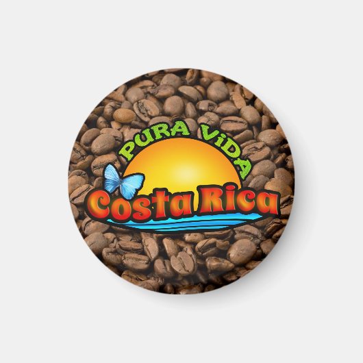 プラヴィダコスタリカ マグネット (正面)