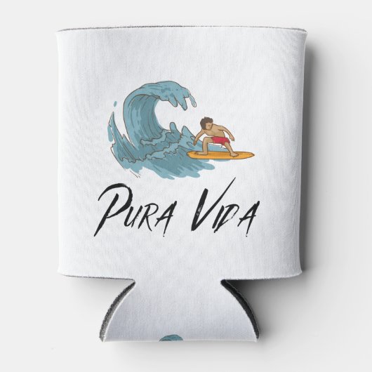 プラヴィダサーファーズコスタリカ 缶クーラー (正面)