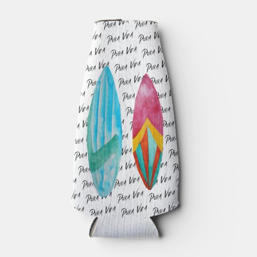 プラヴィダサーフボードコスタリカビール ボトルクーラー (正面)