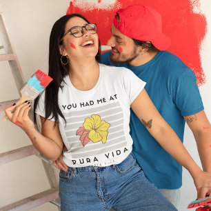 プラヴィダハイビスカスコスタリカに行った Tシャツ