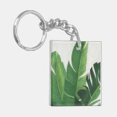 プラヴィダ – トロピカルア葉イズ キーホルダー (正面左)