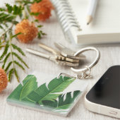 プラヴィダ – トロピカルア葉イズ キーホルダー (正面右)