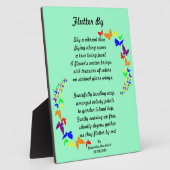 プラークでフラッターをする フォトプラーク (側面)