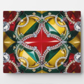 プラークとロサンゼルスカラーモダンデザイン フォトプラーク (正面)