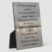 プラークに強い永遠救の父 フォトプラーク (側面)