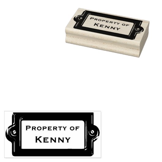 プラークのゴム印の特性 ラバースタンプ (押印)