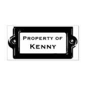 プラークのゴム印の特性 ラバースタンプ (インプリント)