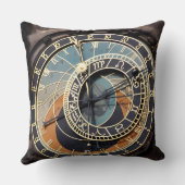 プラークの天文時計 クッション (裏面)