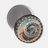プラークの天文時計 マグネット (正面/裏面)